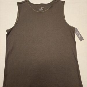Christopher & Banks Women's Army Green Tank Top